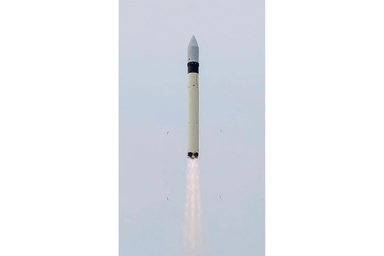 Ракета «Рокот» после старта. Фото: Wikimedia / Mil.ru / CC BY 4.0