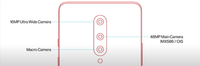 Цвета и характеристики камер OnePlus 8