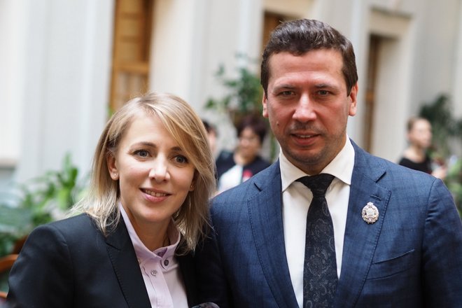 Андрей Мерзликин и Анна Осокина Андрей Мерзликин и Анна Осокина