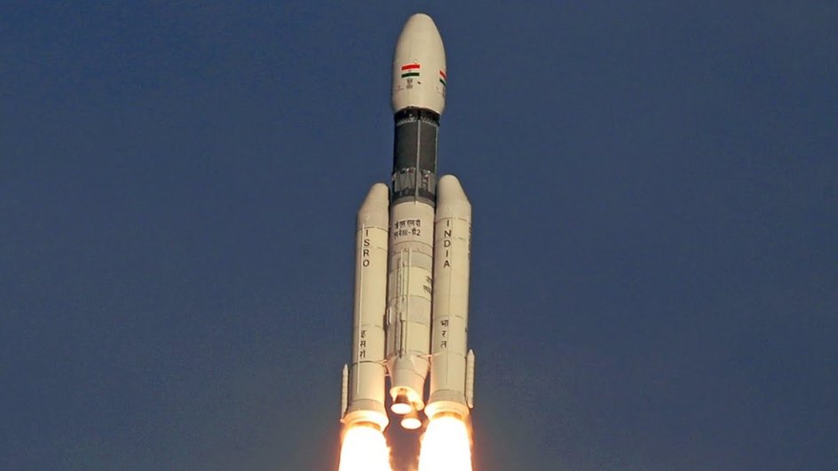 GSLV Mk III после запуска