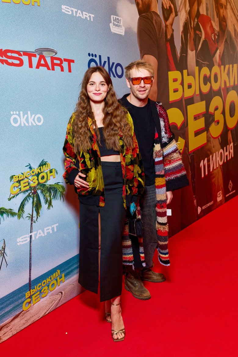 Ангелина Стречина и Илья Малаков на премьере сериала «Высокой сезон», фото: пресс-служба Ангелина Стречина и Илья Малаков на премьере сериала «Высокой сезон», фото: пресс-служба
