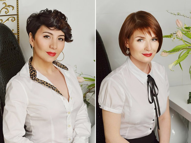 Главный врач клиники Laser Lounge Clinic Карина Мусаева и врач-косметолог Юлия Щербатова