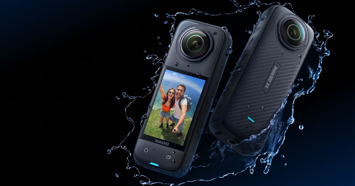 Insta360 X4 — выпущена 8К экшн-камера с обзором на 360 градусов
