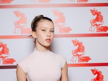 Анна Пересильд на премьере фильма «Мужу привет», фото: пресс-служба