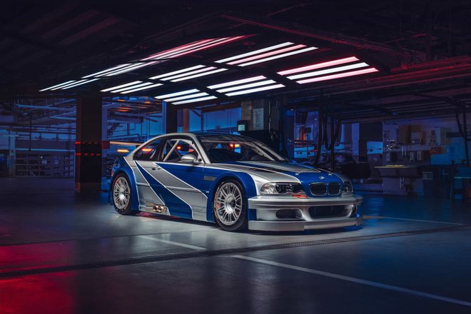 BMW M3 GTR из игры NFS