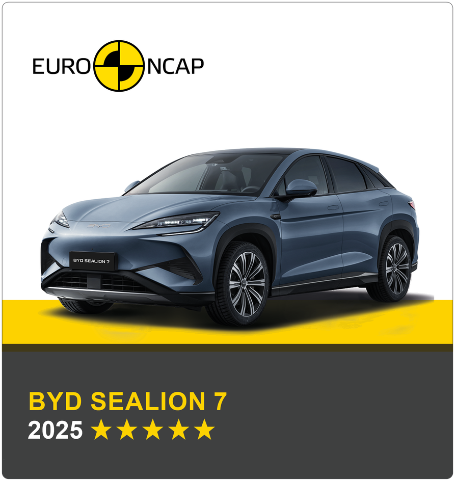 Краш-тест BYD SEALION 7 Краш-тест BYD SEALION 7