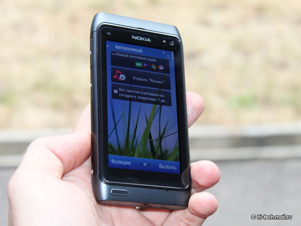 Полный обзор Nokia N8. Самый мощный Symbian-смартфон - Hi-Tech Mail.ru