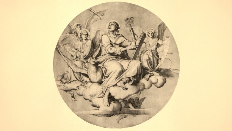 Ф. А. Бруни. «Евангелист Иоанн» (эскиз для Исаакиевского собора), 1840-е гг.) Ф. А. Бруни. «Евангелист Иоанн» (эскиз для Исаакиевского собора), 1840-е гг.)