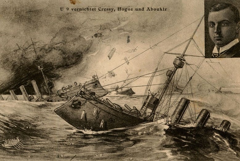 В этом бою Британия потеряла 1459 моряков, что почти в три раза больше, чем в Трафальгарском сражении. Изображение из коллекции Петра Каменченко