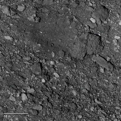 Поверхность Бенну. Фото: NASA