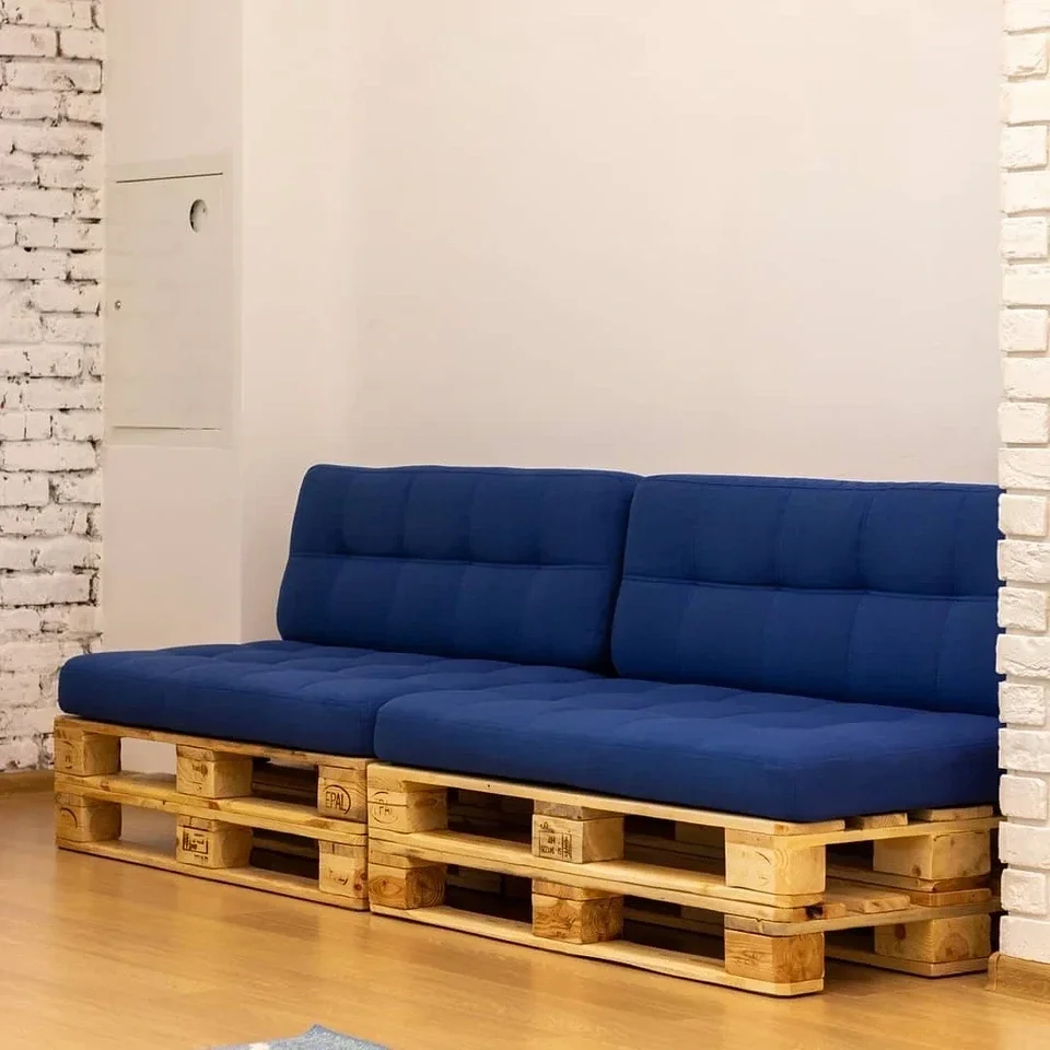Как сделать мебель для дачи из деревянных поддонов -