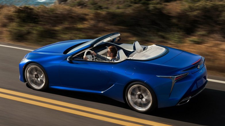 slide image for gallery: 25314 | Lexus LC 500 Convertible