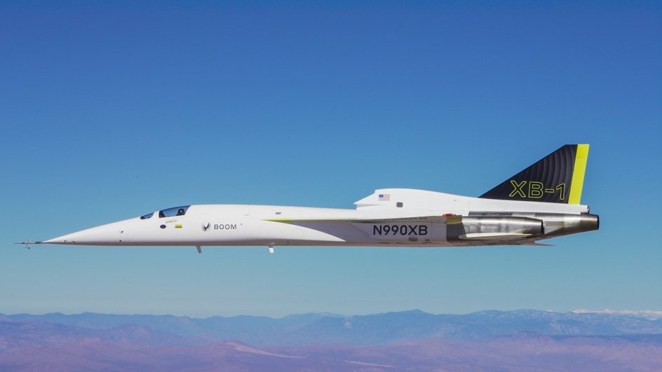 XB-1 стал первым гражданским сверхзвуковым самолетом без слышимого звукового удара XB-1 стал первым гражданским сверхзвуковым самолетом без слышимого звукового удара