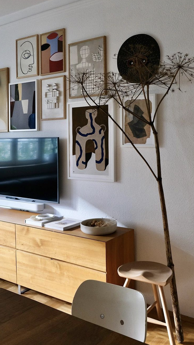 5 вау-идей для оформления стены с телевизором