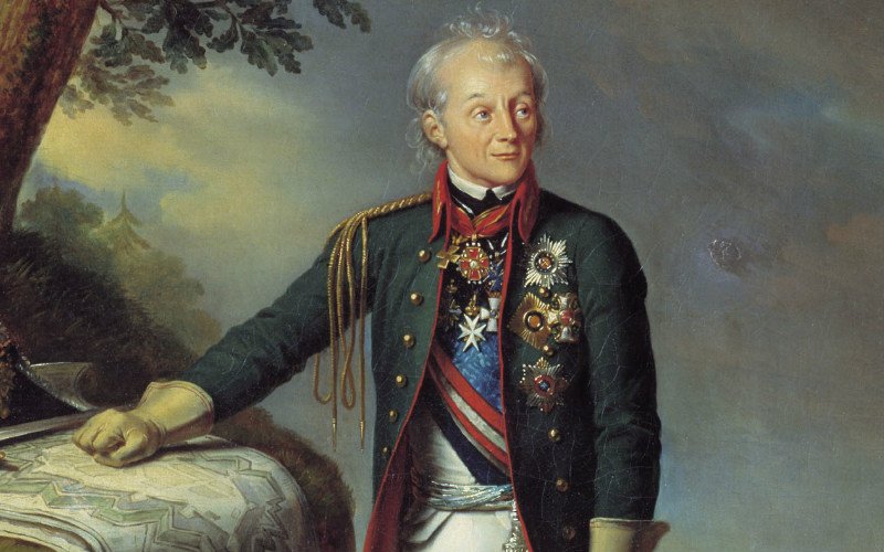 «Портрет Александра Суворова», К. Штейбен (1815)