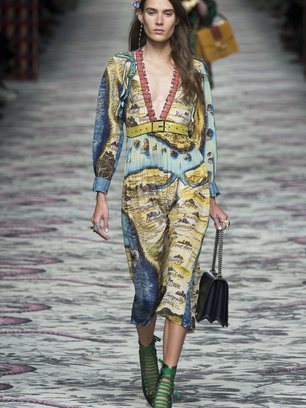 Slide image for gallery: 5732 | Показ коллекции Gucci