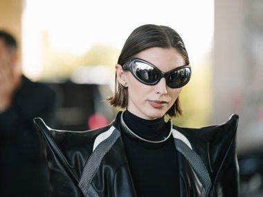 Гостья показа Diesel, 2024 Гостья показа Diesel, 2024