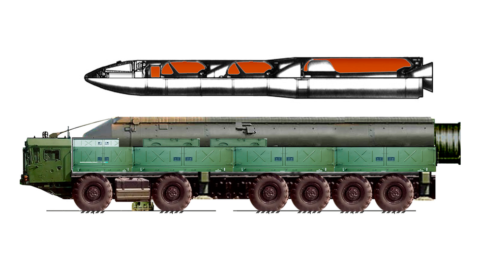 Схема комплекса РС-26 «Рубеж»