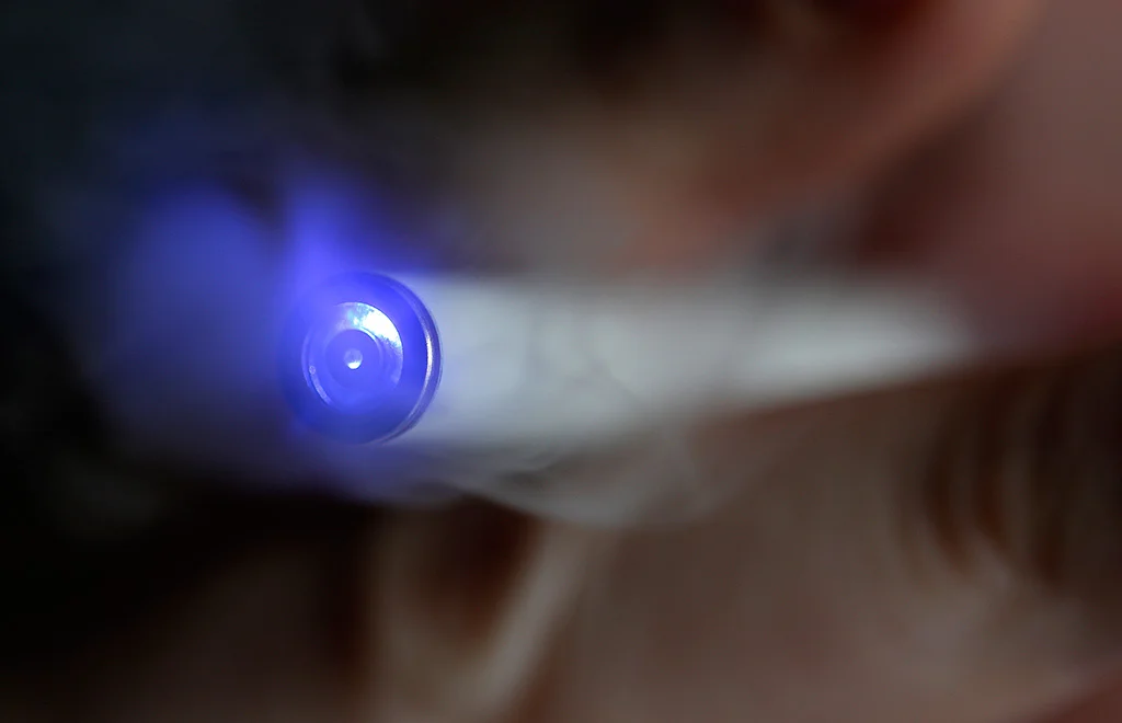 Концентрация никотина в организме выше при курении вейпов, чем от сигарет