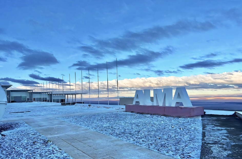 снег в обсерватории ALMA снег в обсерватории ALMA