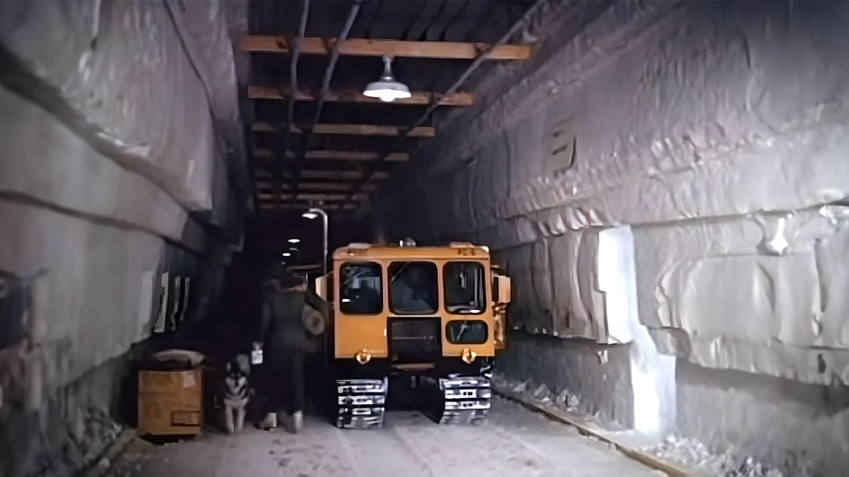 Для передвижения по тоннелям Кемп Сенчури использовали ратраки.