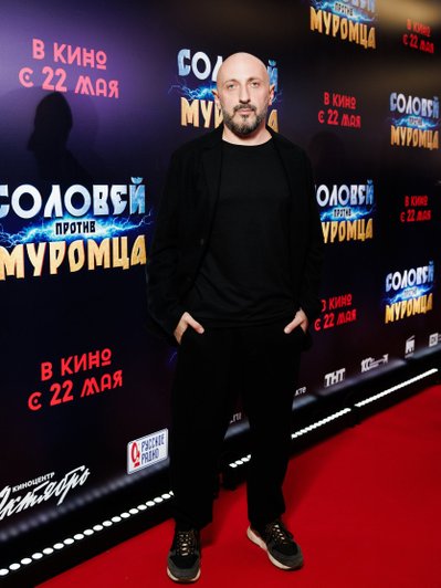 Карен Оганесян на премьере фильма «Соловей против Муромца», фото: пресс-служба Карен Оганесян на премьере фильма «Соловей против Муромца», фото: пресс-служба