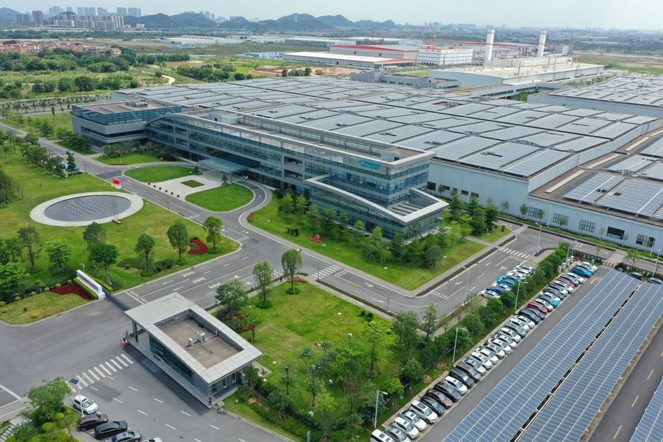 Завод GAC Aion в Гуанчжоу