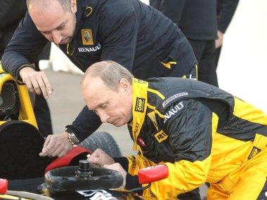 slide image for gallery: 25469 | Путин и Формула-1