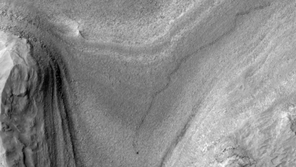 След Curiosity на Марсе фото След Curiosity на Марсе фото
