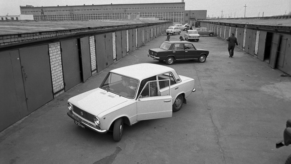 1975. Пенза. Гаражи для частных автомобилей в СССР