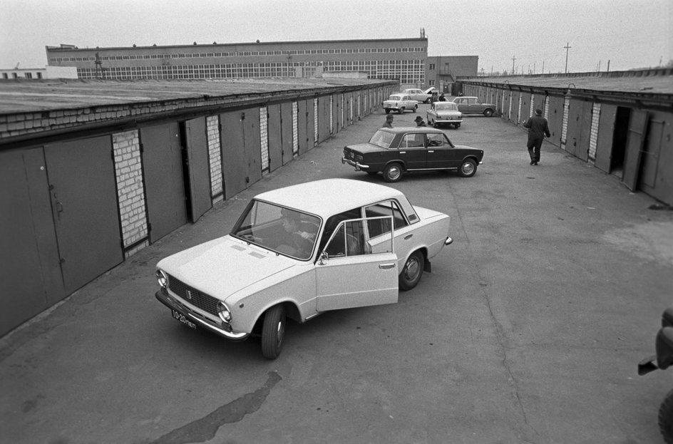 1975. Пенза. Гаражи для частных автомобилей в СССР