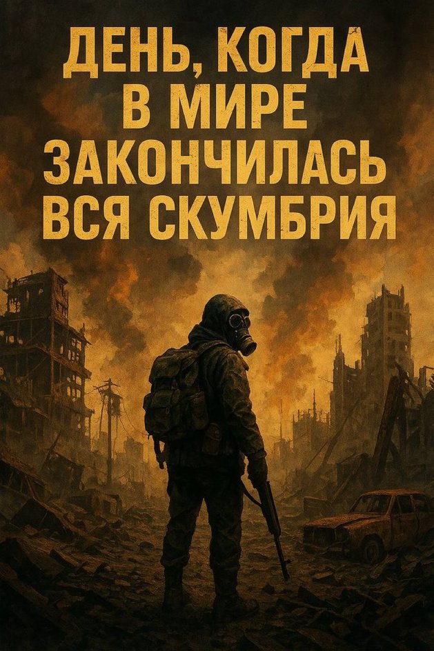 Картинка в стиле игры «Сталкер», где крупным планом изображен человек в противогазе с ружьем. Надпись на картинке «День, когда в мире закончилась вся скумбрия» Картинка в стиле игры «Сталкер», где крупным планом изображен человек в противогазе с ружьем. Надпись на картинке «День, когда в мире закончилась вся скумбрия»