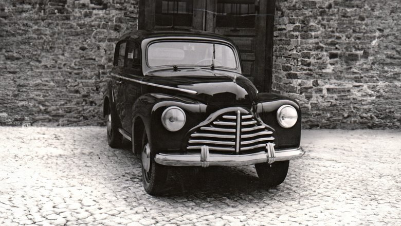 Модернизированный вариант «Москвича», сделанный в Германии в 1946-м