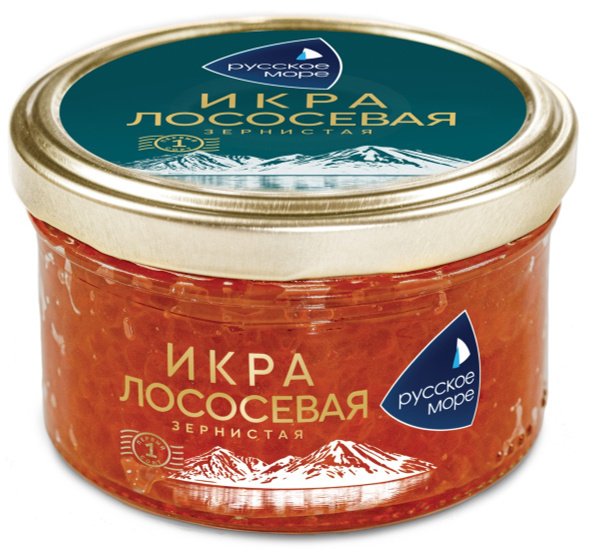 Икра лососевая красная «Русское море» Икра лососевая красная «Русское море»