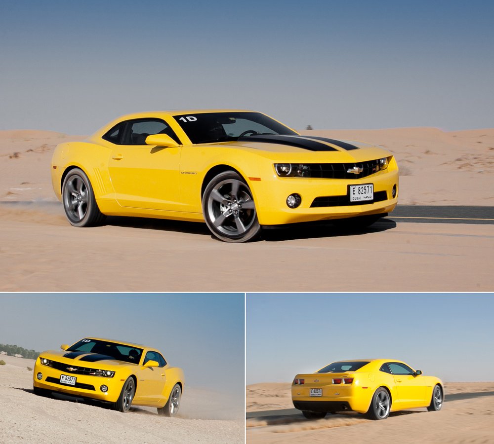 Новый Chevrolet Camaro. «Дубасим» по Дубаю!