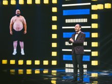 Борис Бабуров на финале шоу «Взвешенные люди» Борис Бабуров на финале шоу «Взвешенные люди»