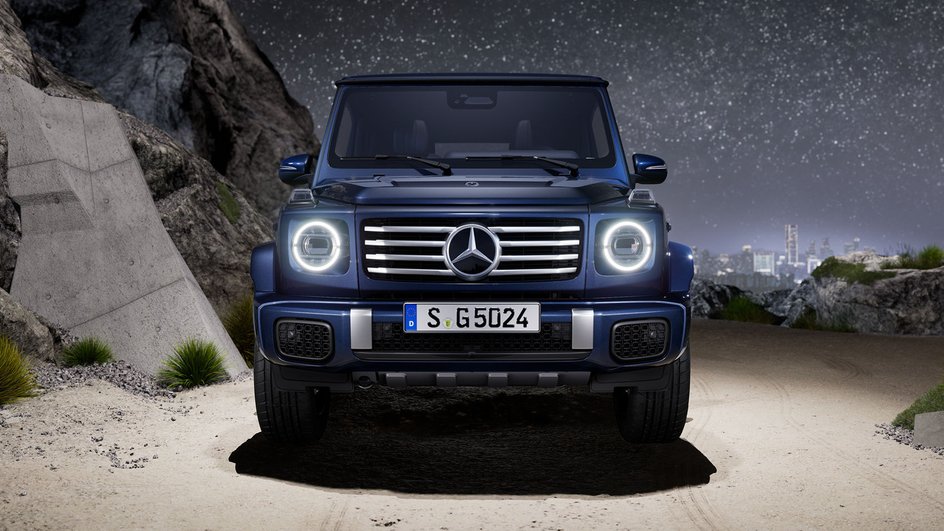 Автомобиль Mercedes-Benz G-class by Abloh Автомобиль Mercedes-Benz G-class by Abloh
