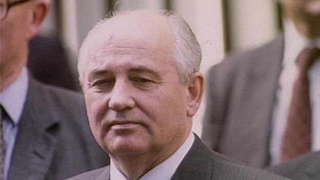 Михаил Горбачев в 1991 году