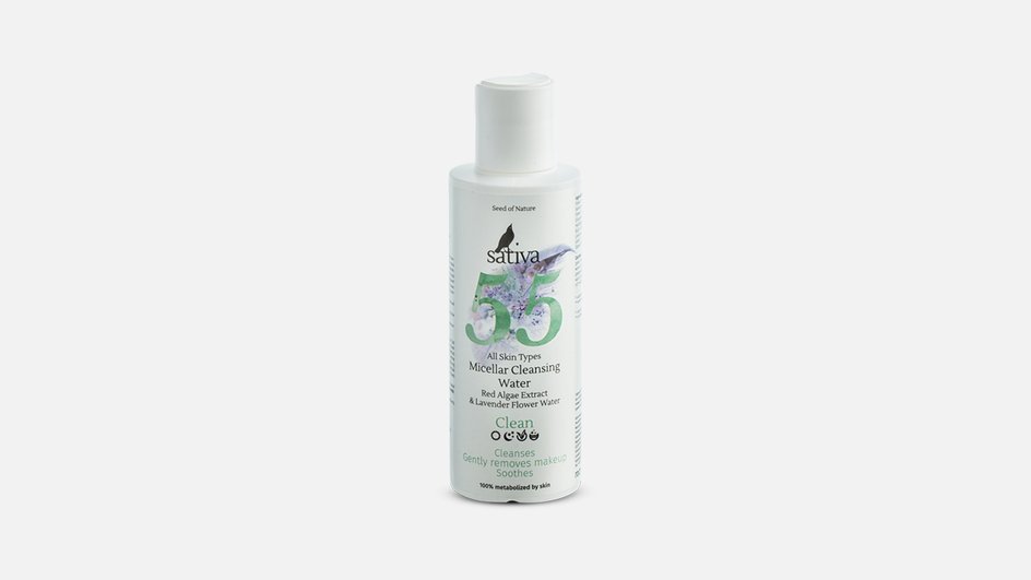 SATIVA Мицеллярная вода № 55. SATIVA Мицеллярная вода № 55.