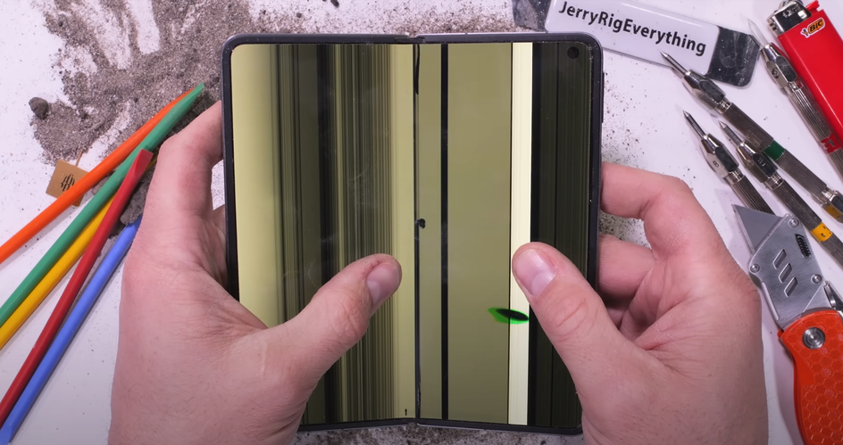 OPPO Find N5 итоги испытания экрана OPPO Find N5 итоги испытания экрана