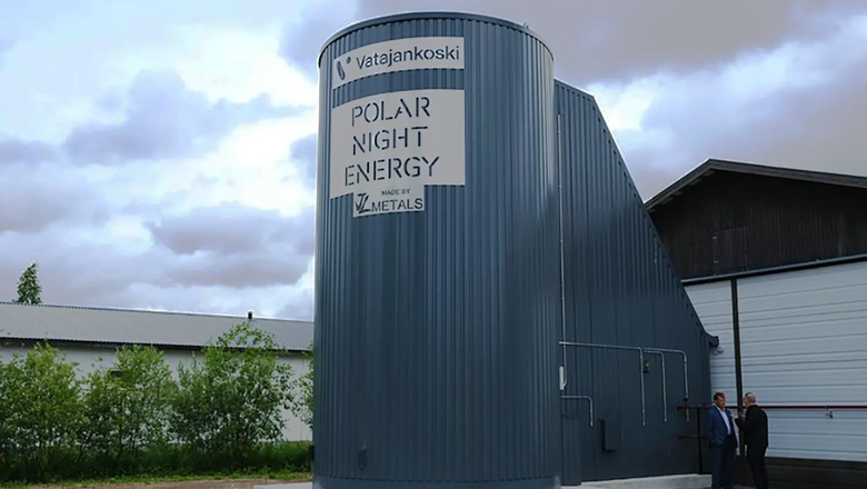 Предыдущая песочная батарея Polar Night Energy работает с 2022 года.