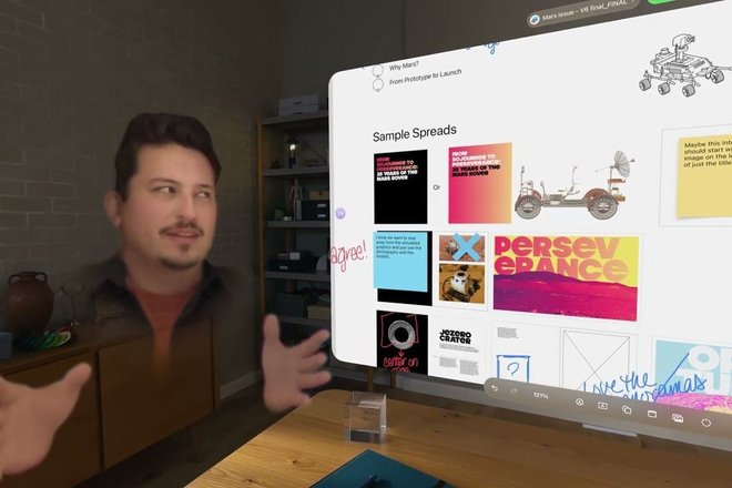 Владельцам Apple Vision Pro разрешили смотреть фильмы с «призраками» своих друзей