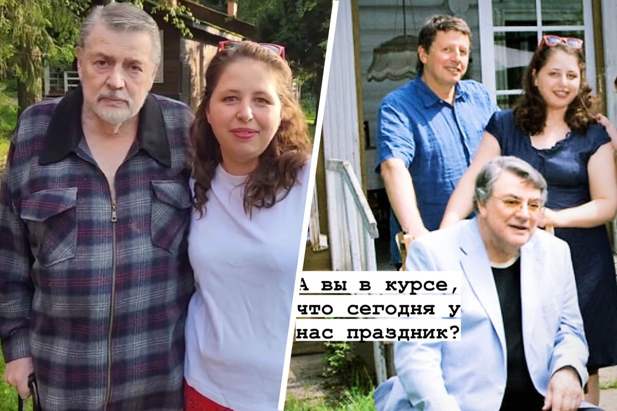 Ширвиндт опубликовал редкие кадры с дочерью, которая старше его нынешней жены Ширвиндт опубликовал редкие кадры с дочерью, которая старше его нынешней жены