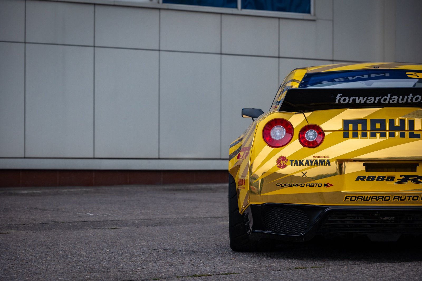 Nissan GT-R R35 для дрифта: злой и очень крутой