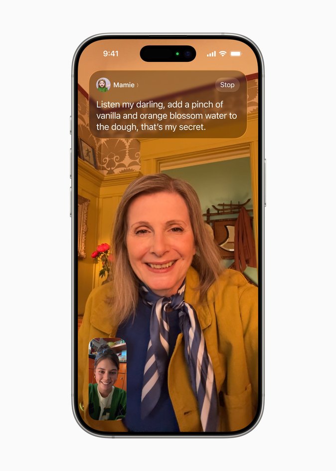 скриншот перевода FaceTime