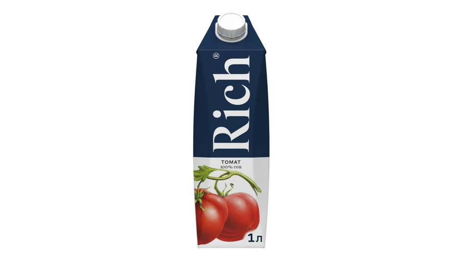 Томатный сок фирмы Rich Томатный сок фирмы Rich