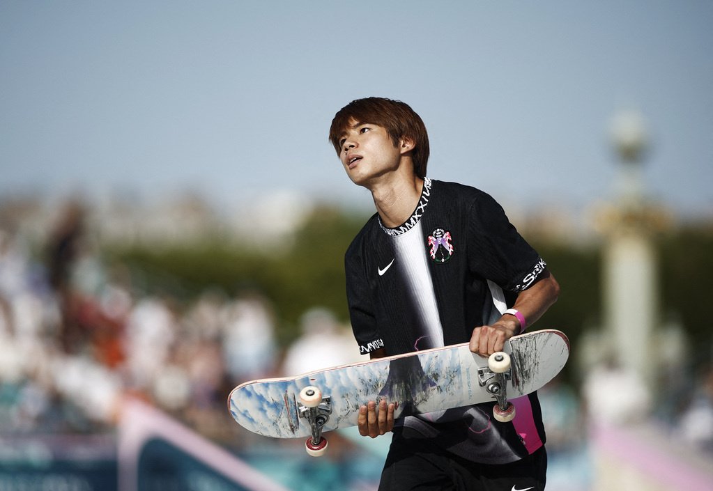 Японец Юто Хоригомэ стал чемпионом Олимпиады-2024 в уличном скейтбординге