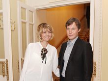 Юлия Меньшова и Игорь Гордин Юлия Меньшова и Игорь Гордин