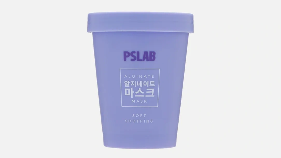 Успокаивающая альгинатная корейская маска для лица фирмы PSLAB серия Soft Soothing Успокаивающая альгинатная корейская маска для лица фирмы PSLAB серия Soft Soothing