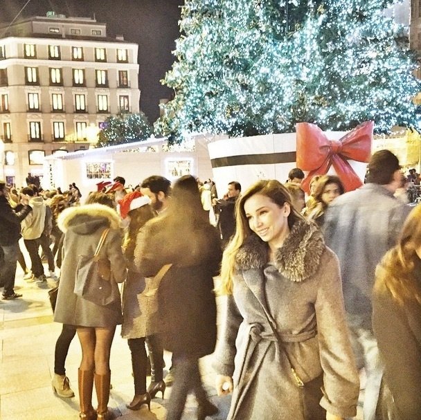 Анфиса гуляет по рождественским ярмаркам Мадрида